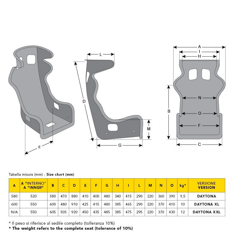 ASIENTO MOMO DAYTONA EVO XL - MOMO original | APEXCORSE imagen 4