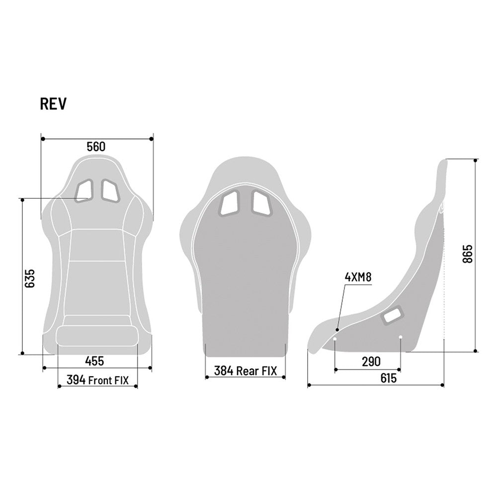 Sparco Asiento Rev QRT - Sparco | APEXCORSE imagen 5