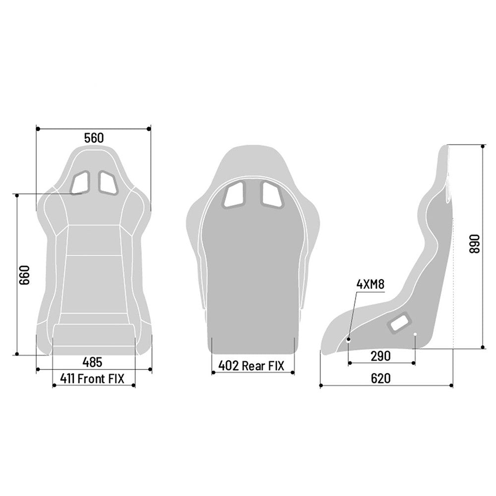 Sparco Asiento Evo QRT Sky - Sparco | APEXCORSE imagen 6