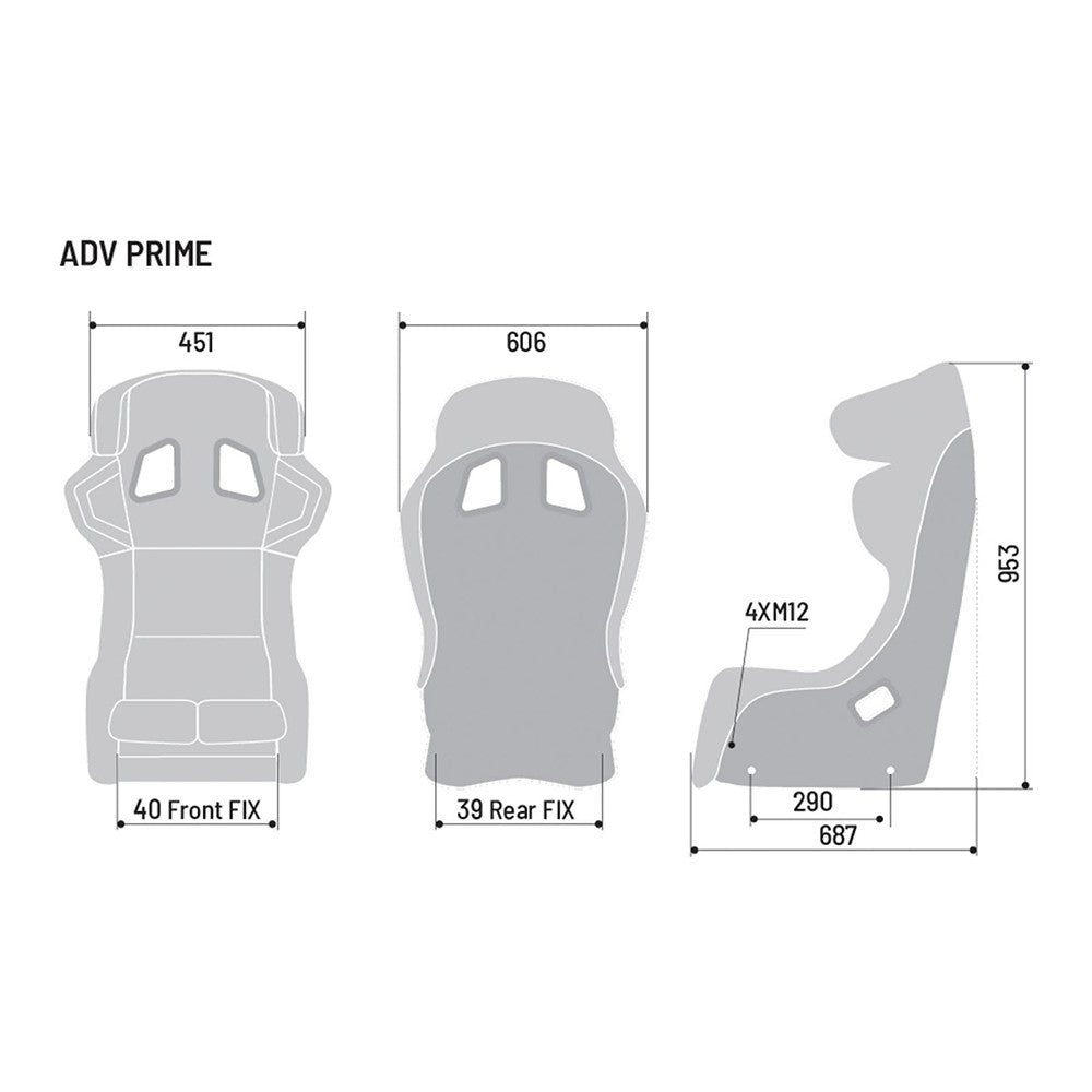 Sparco Asiento ADV Prime 8862-2009 - Sparco | APEXCORSE imagen 3