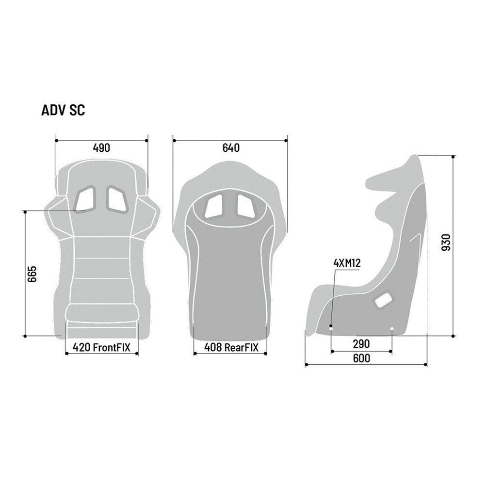 Sparco Asiento ADV-Sc 19 - Sparco original | APEXCORSE