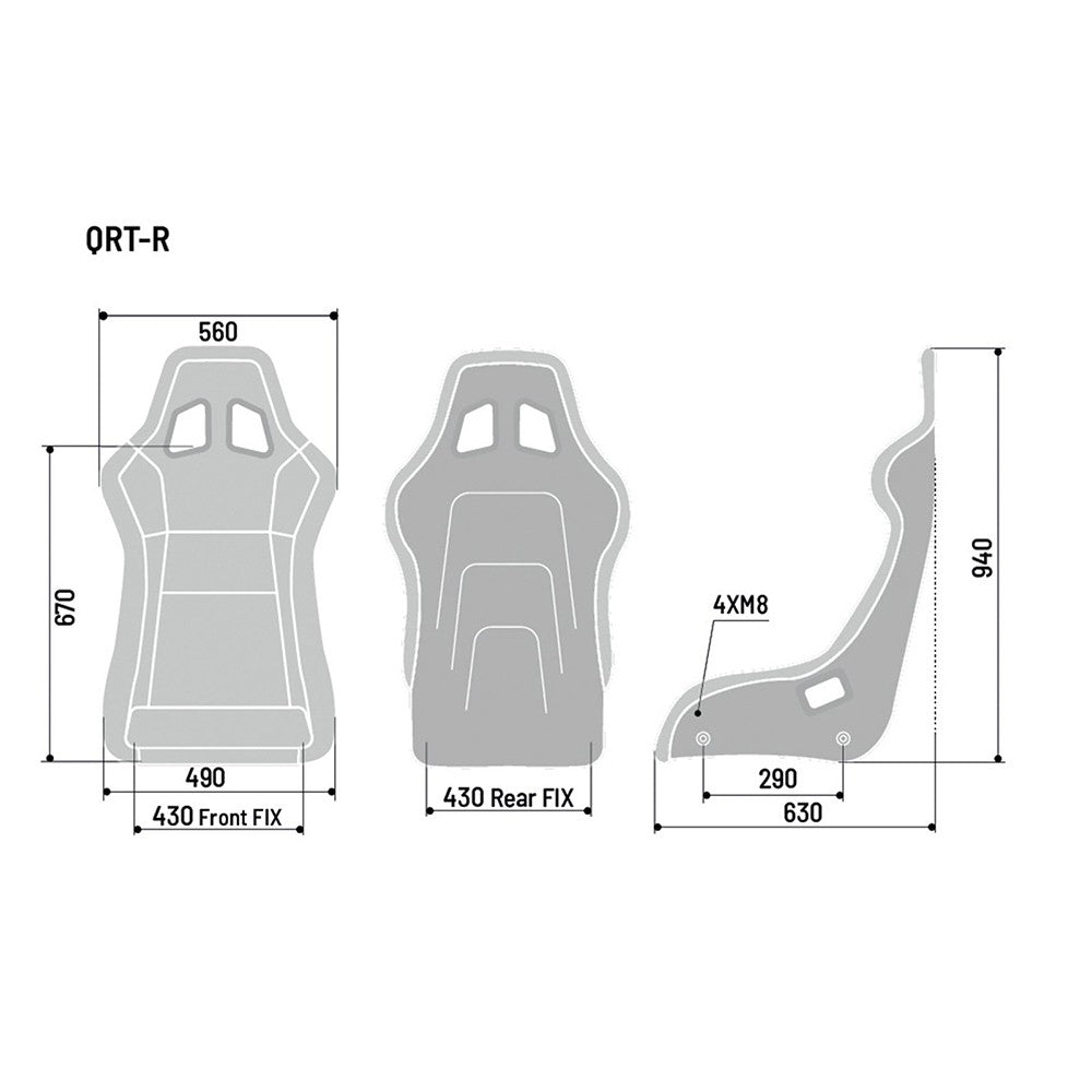 Sparco Asiento Ort-R Negro 2019 - Sparco | APEXCORSE imagen 5