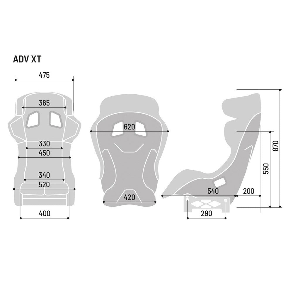 Sparco Asiento ADV XT 8862-2009 - Sparco | APEXCORSE imagen 4