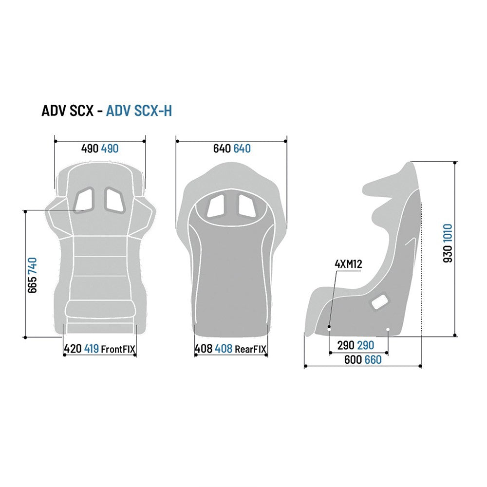 Asiento Sparco ADV-Scx Nr Carbon Tech - Sparco | APEXCORSE imagen 2