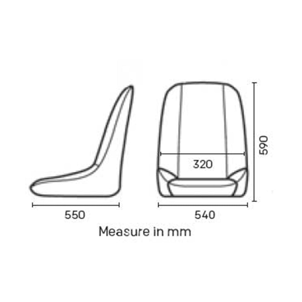 ASIENTO OMP VINTAGE SILVERSTONE NEGRO - OMP original APEXCORSE imagen 3