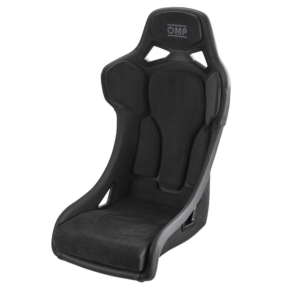 OMP ASIENTO RT CARBONO FIA 8855-1999 EN CUERO NEGRO - OMP original APEXCORSE imagen 1