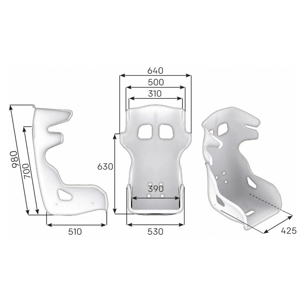 ASIENTO RACING OMP HTE EVO XL VTR FIA 8855-2021NEGRO - OMP original APEXCORSE imagen 2