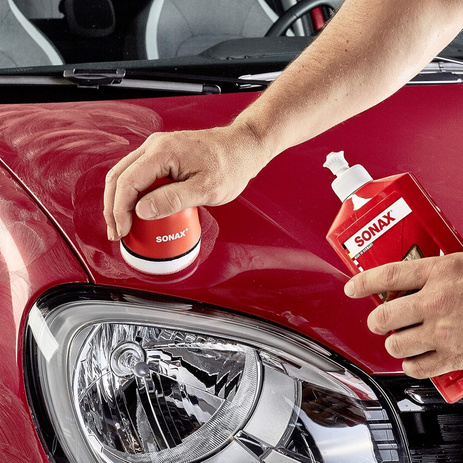 SONAX PULIMENTO + CERA ROJA 500ML - Imagen 4 SONAX APEXCORSE