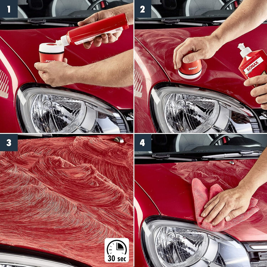 SONAX PULIMENTO + CERA ROJA 250ML - Imagen 5 SONAX APEXCORSE