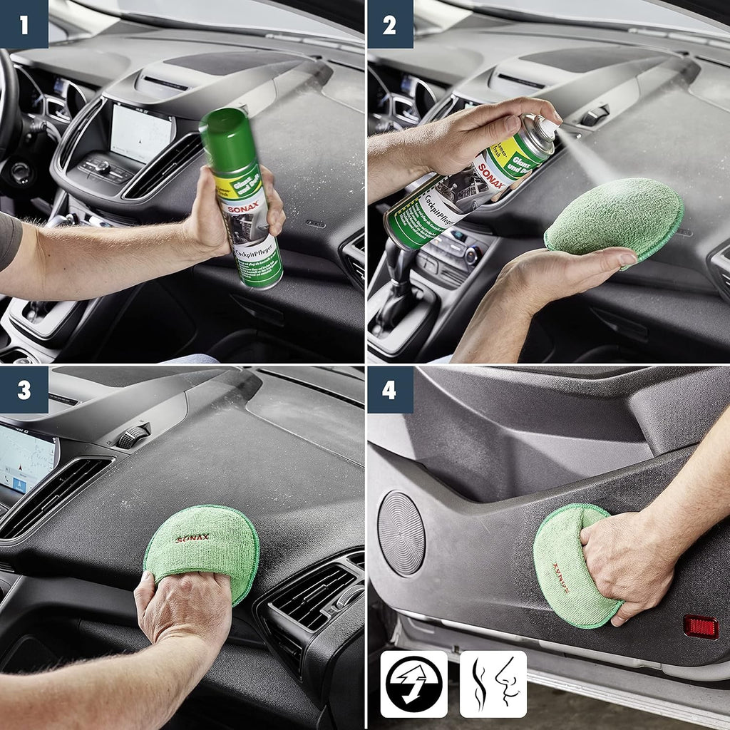 SONAX LIMPIA SALPICADEROS SILICONA PLUS LEMON-FRESH - Imagen 4 SONAX APEXCORSE