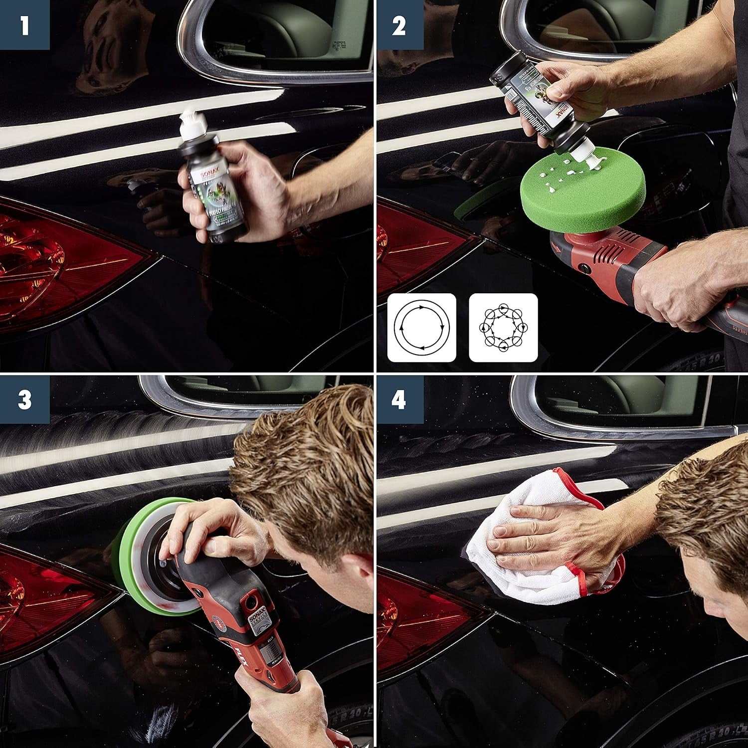SONAX PROFILINE PERFECTFINISH (250 ML) PULIMENTO PARA PULIDO BRILLANTE - Imagen 3 SONAX APEXCORSE