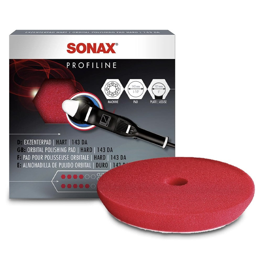 SONAX ALMOHADILLA DE PULIDO ORBITAL DURO 143 - SONAX original APEXCORSE