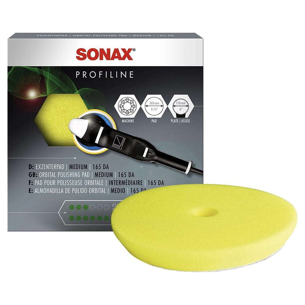 SONAX ALMOHADILLA DE PULIDO ORBITAL MEDIO 165 - SONAX original APEXCORSE