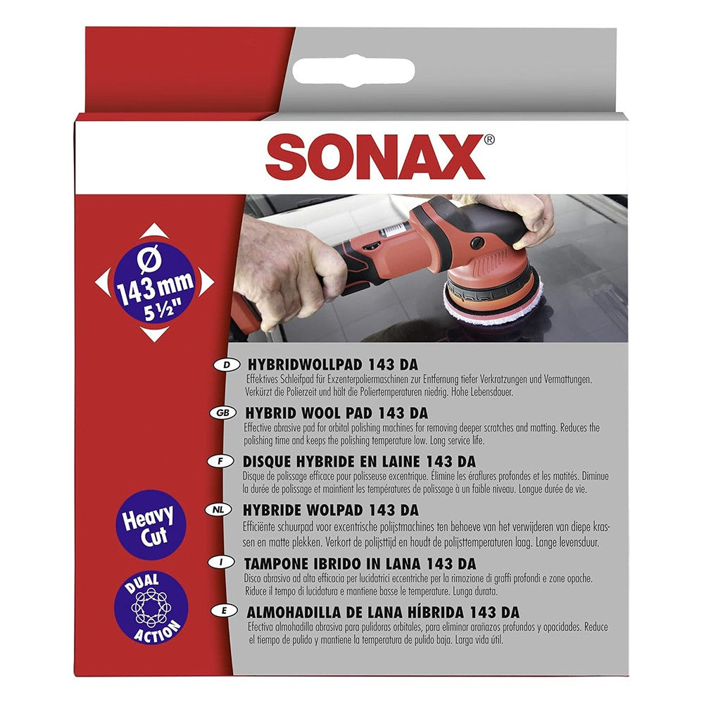 SONAX ALMOHADILLA DE LANA HÍBRIDA 143 - Imagen 3 SONAX APEXCORSE