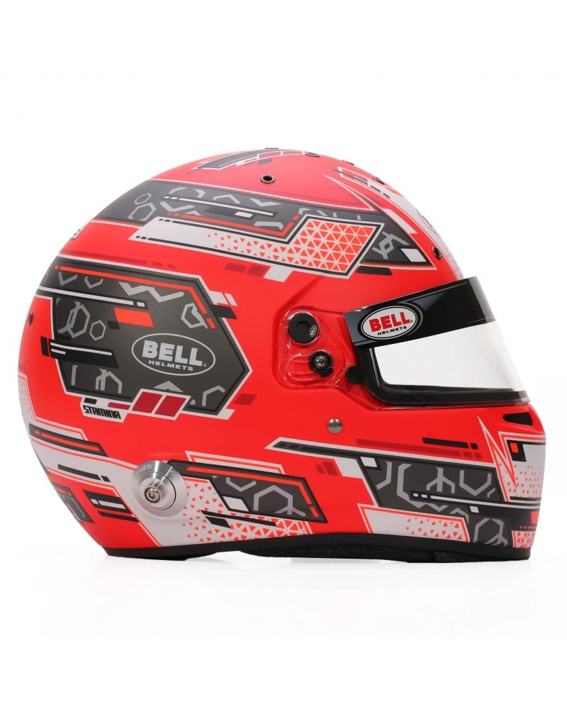 Sparco Casco Bell Rs7 Stamina Antracita/Rojo (Hans)Talla 61 Fia8859-2024/Sa2020 - Sparco | APEXCORSE imagen 3