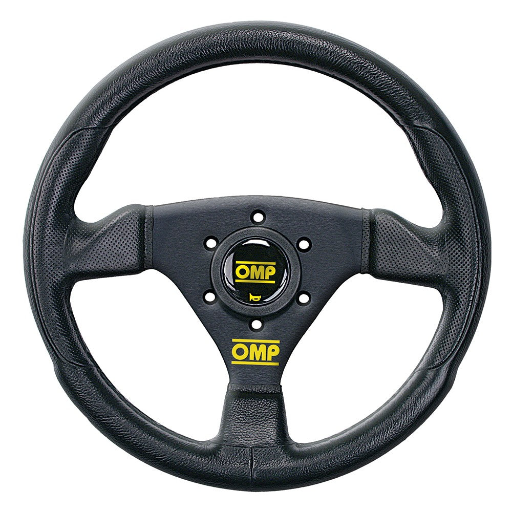 VOLANTE OMP TRECENTO UNO POLIURETANO 300MM NEGRO - OMP original APEXCORSE imagen 1
