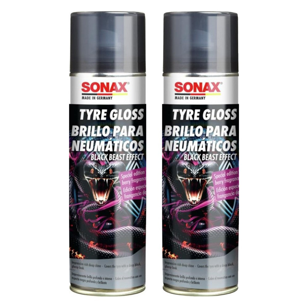 SONAX PACK X2 BRILLO PARA NEUMÁTICOS - SONAX original APEXCORSE