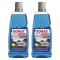 SONAX PACK X2 SONAX XTREME WASH & DRY - CHAMPÚ PARA EL AUTOMÓVIL LAVADO EN SECO 1L - SONAX original APEXCORSE