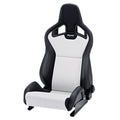 Asiento RECARO Sportster CS Airbag Calefaccion Piel Artificial Negro/Dinamica Gris Copiloto - RECARO original APEXCORSE