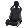 Asiento RECARO Cross Sportster CS Airbag Calefaccion Piel Artificial Negro/Dinamica Negro Piloto - RECARO original APEXCORSE