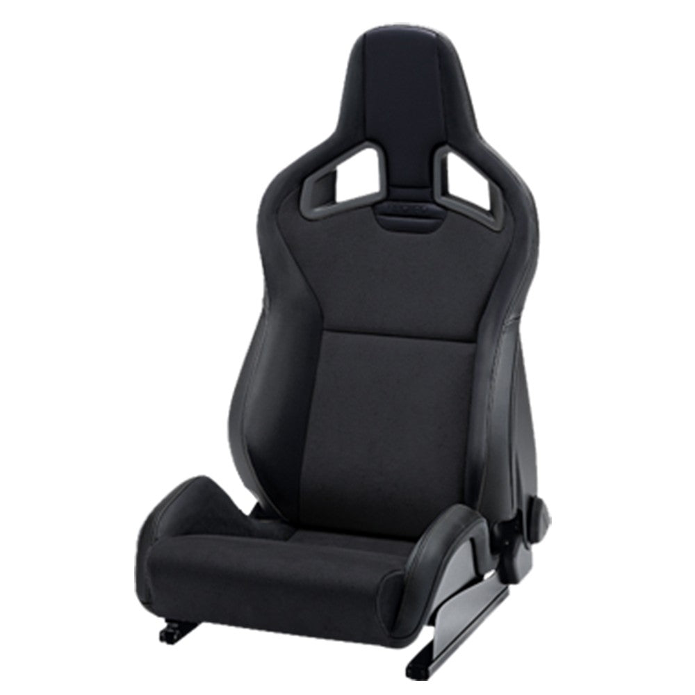 Asiento RECARO Sportster CS Airbag Calefaccion Piel Artificial Negro/Dinamica Negro Piloto - RECARO original APEXCORSE