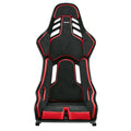 Asiento RECARO Podium Gf Alcantara Negro/Cuero Rojo Talla M Piloto - RECARO original APEXCORSE