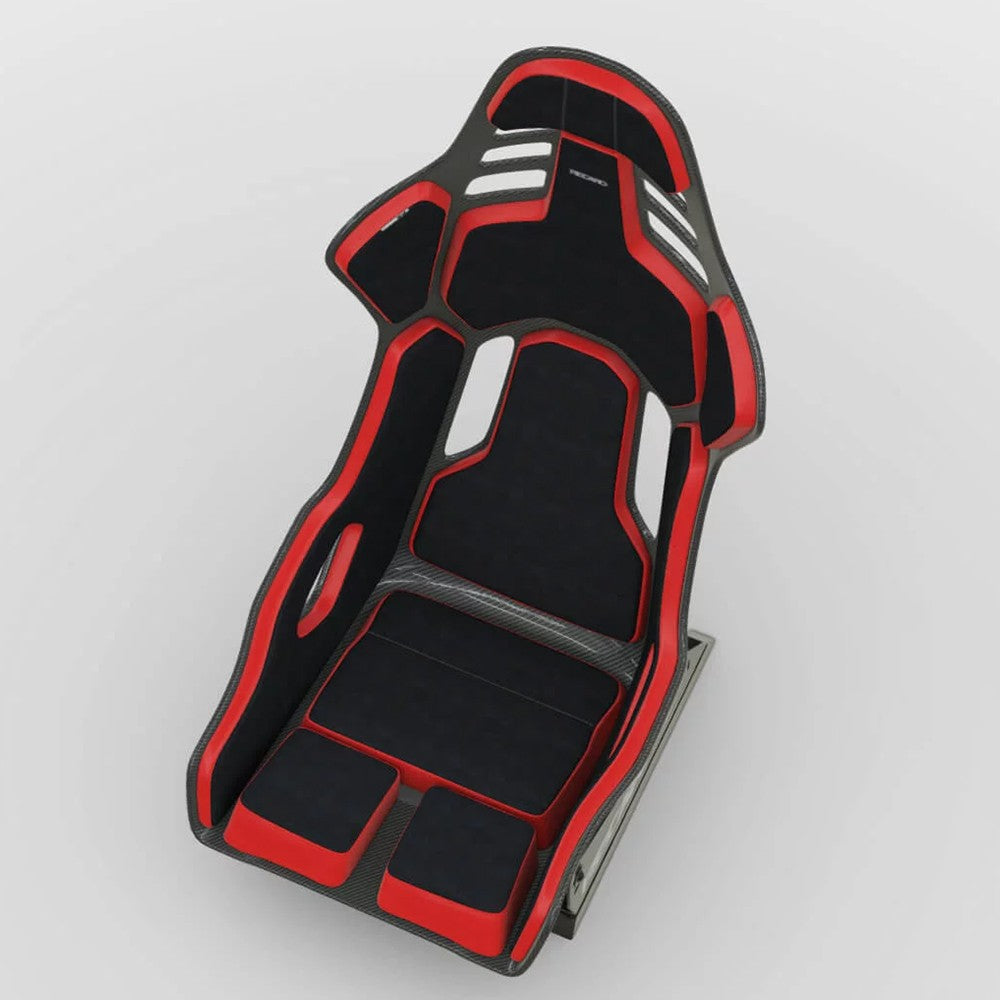 Asiento RECARO Podium Rojo/Negro ABE + FIA L Copiloto - Imagen 3 RECARO APEXCORSE