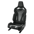 Asiento RECARO Sport C 3DR Airbag Cuero Negro/Dinamica Negro Piloto - RECARO original APEXCORSE