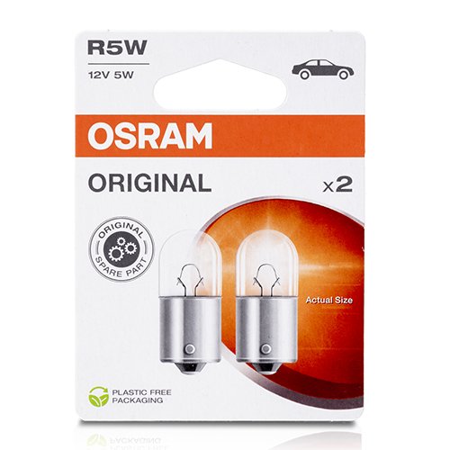 OSRAM ORIGINAL R5W BA15S 12V 5W