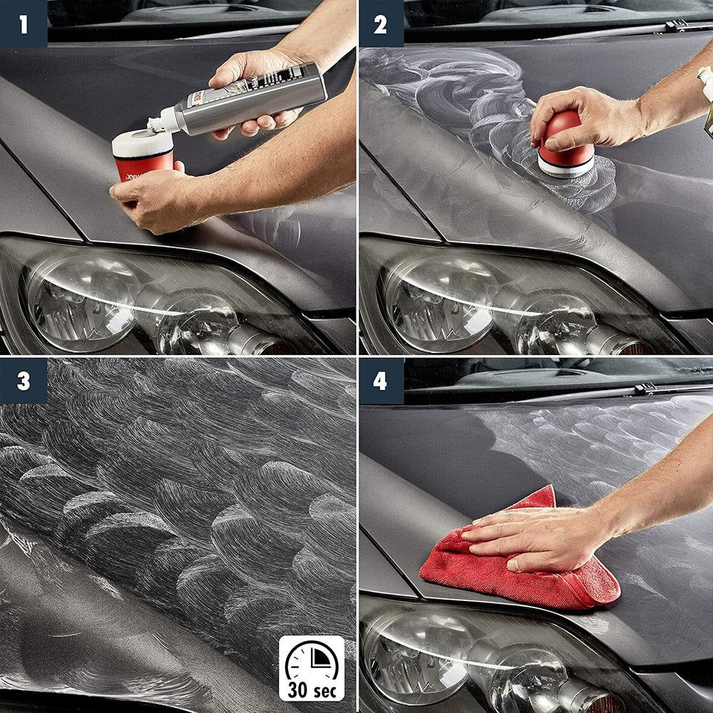 SONAX ABRILLANTADOR + CERA PLATA/GRIS 250ML - Imagen 3 SONAX APEXCORSE