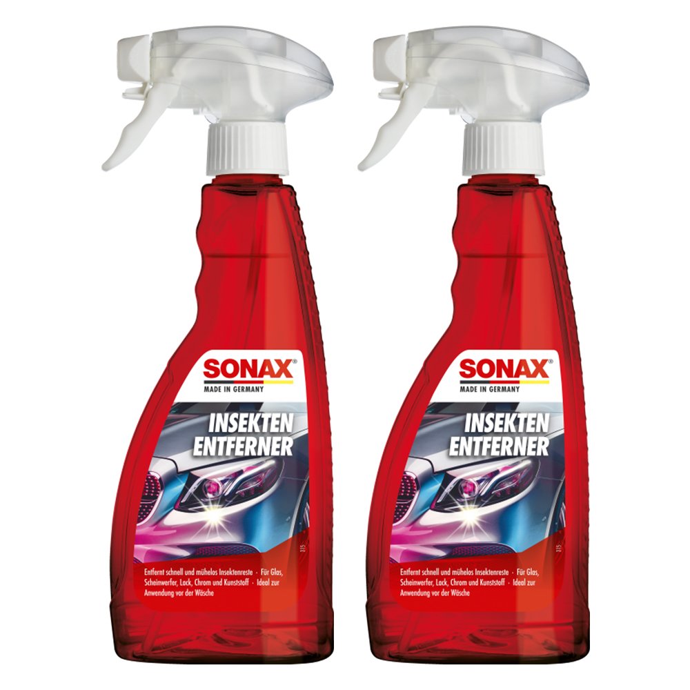 SONAX PACK X2 LIMPIA INSECTOS 500ML - SONAX original APEXCORSE