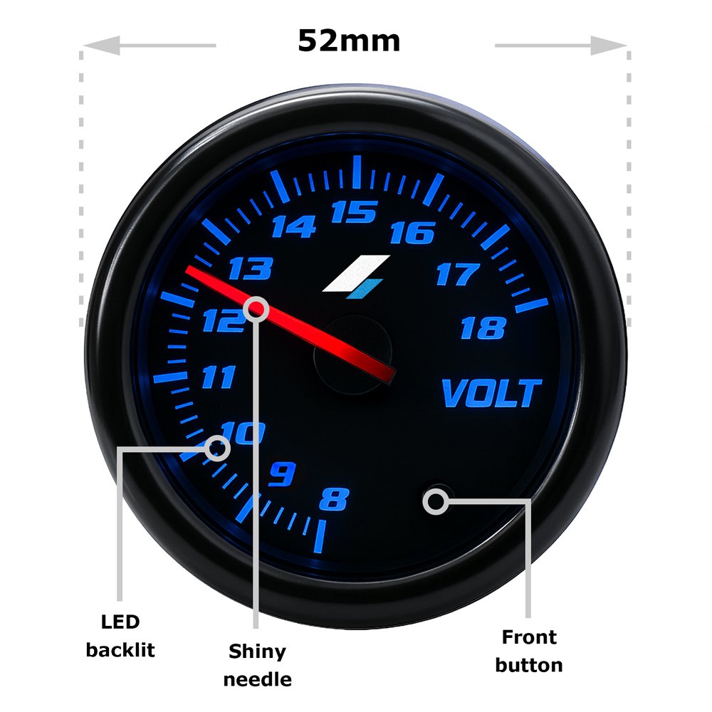 Sparco Reloj Occ Motorsport 52Mm Voltimetro - Sparco | APEXCORSE imagen 4