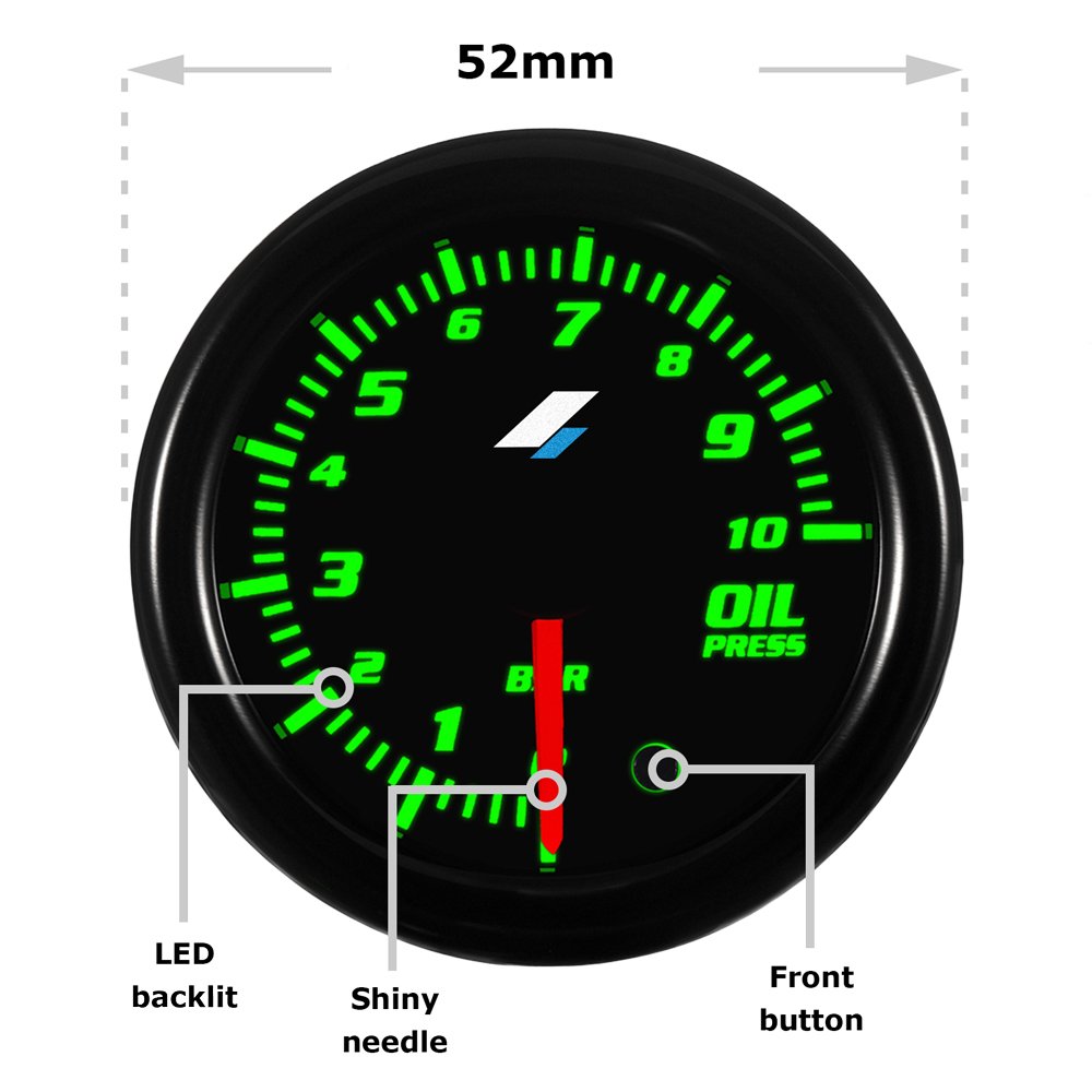 Sparco Reloj Occ Motorsport 52Mm Presion Aceite - Sparco | APEXCORSE imagen 4