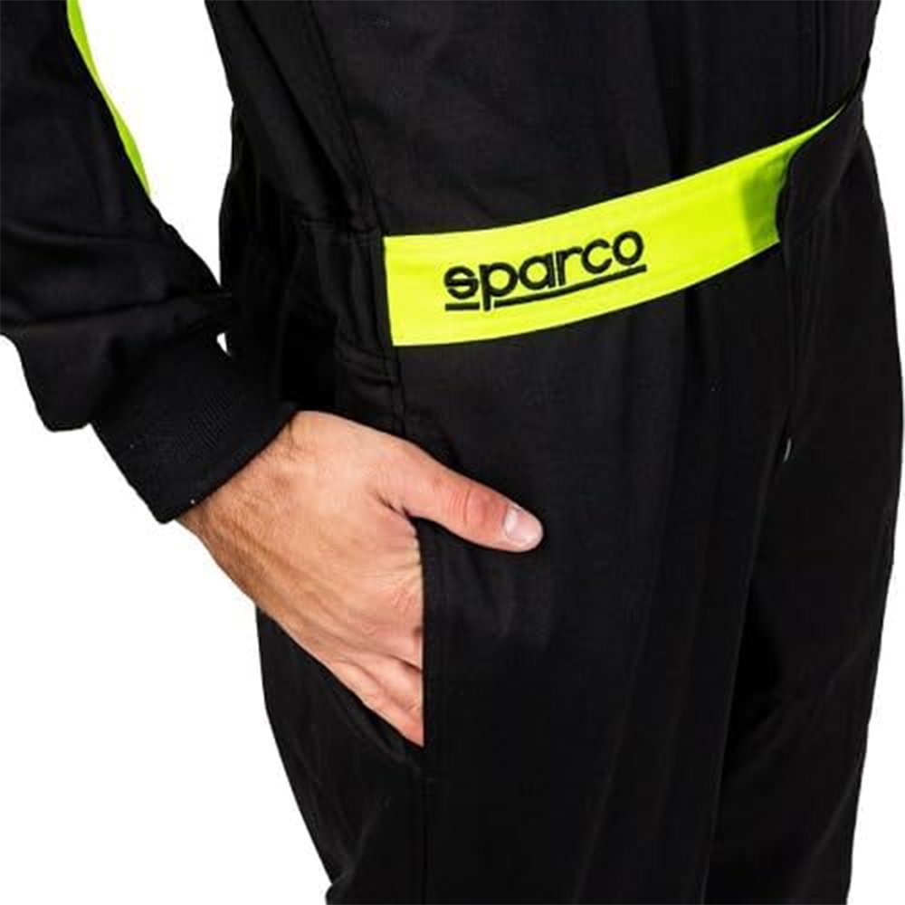 Sparco Mono Rookie 2020 Talla M Negro/Amarillo - Sparco | APEXCORSE imagen 3