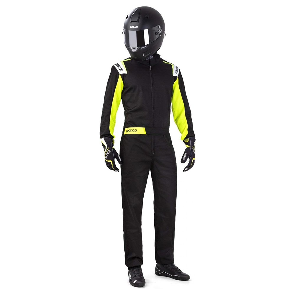 Sparco Mono Rookie 2020 Talla Xs Negro/Amarillo - Sparco | APEXCORSE imagen 2