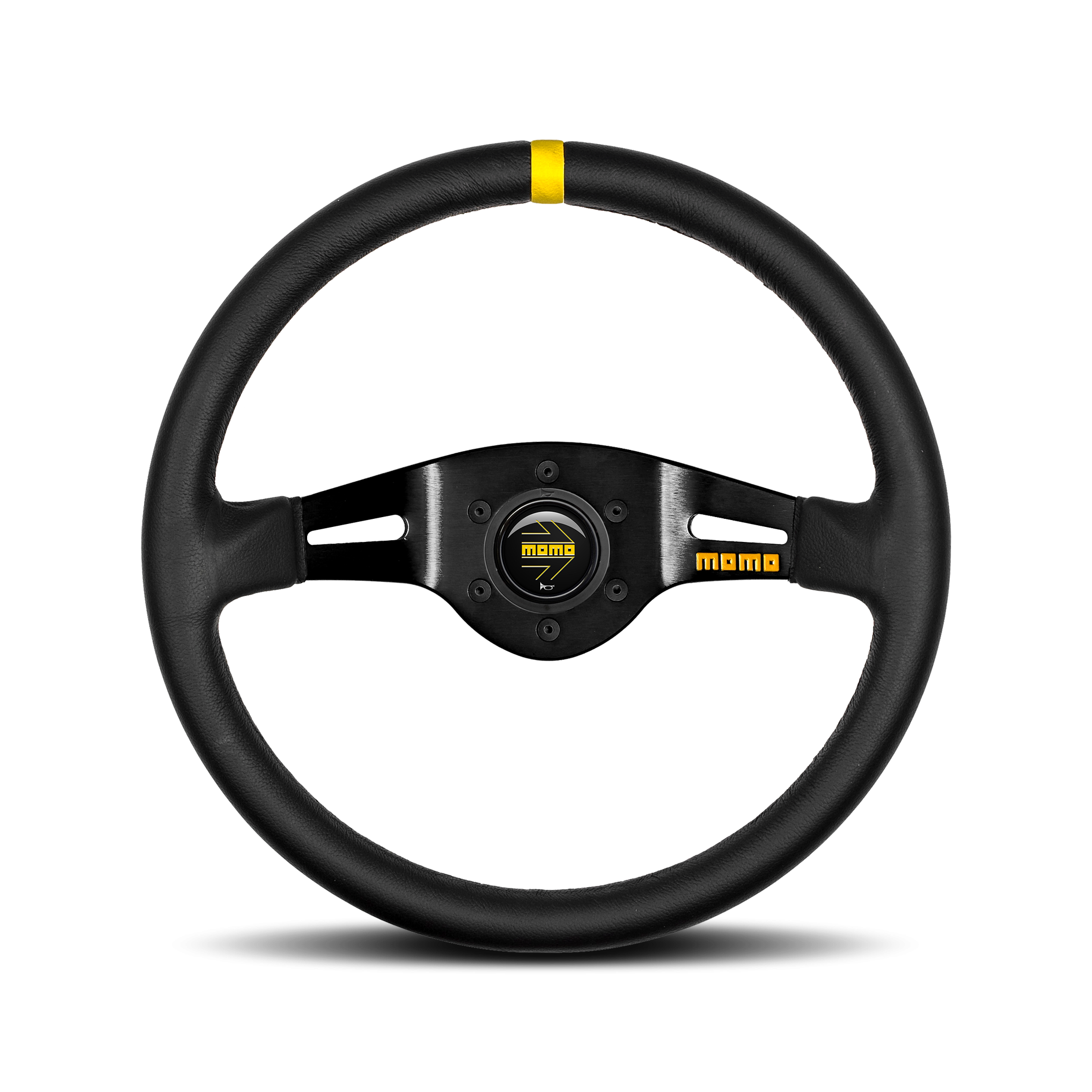 Sparco Volante Deportivo Momo Mod.03 350Mm Piel Negra - Sparco original | APEXCORSE