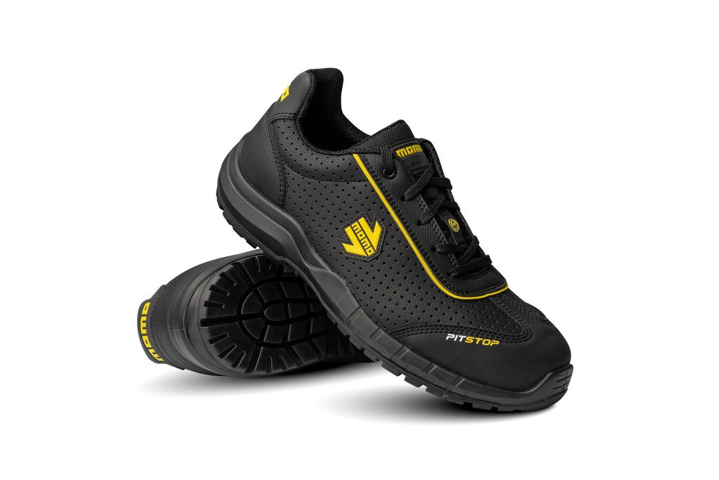 MOMO ZAPATILLAS MECH. PARADA DE PIT NEGRO 38 - MOMO original | APEXCORSE
