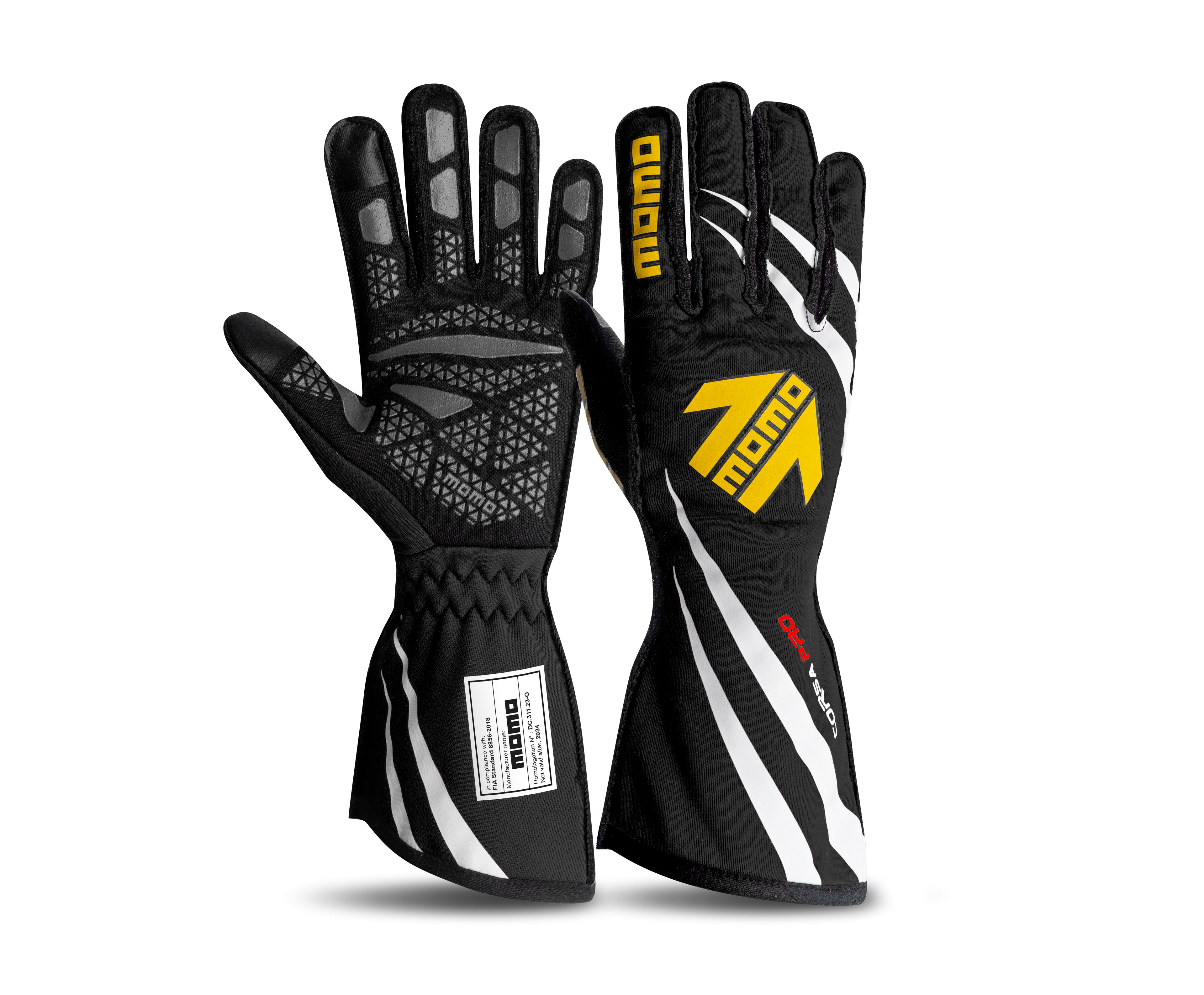 MOMO GUANTES CORSA PRO NEGRO 08 - MOMO original | APEXCORSE