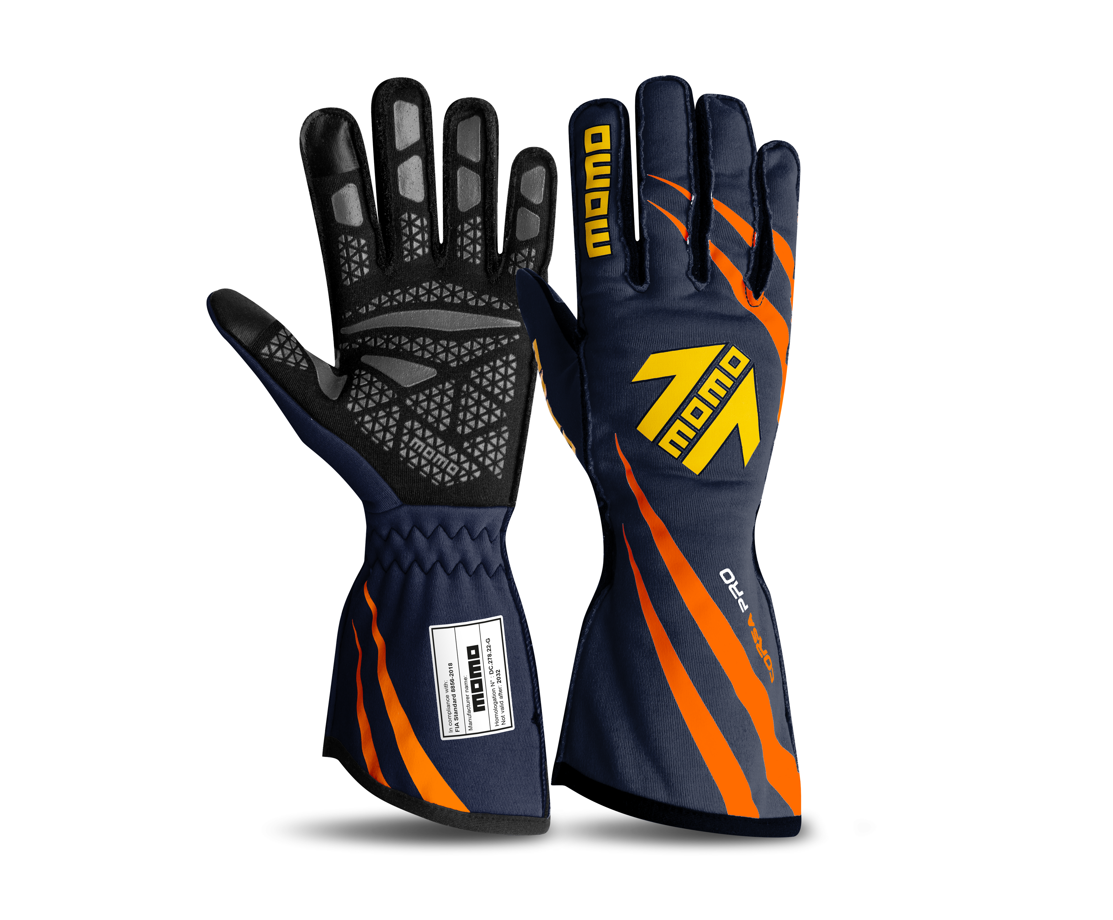 MOMO GUANTES CORSA PRO NOCHE AZUL MARINO 08 - MOMO original | APEXCORSE