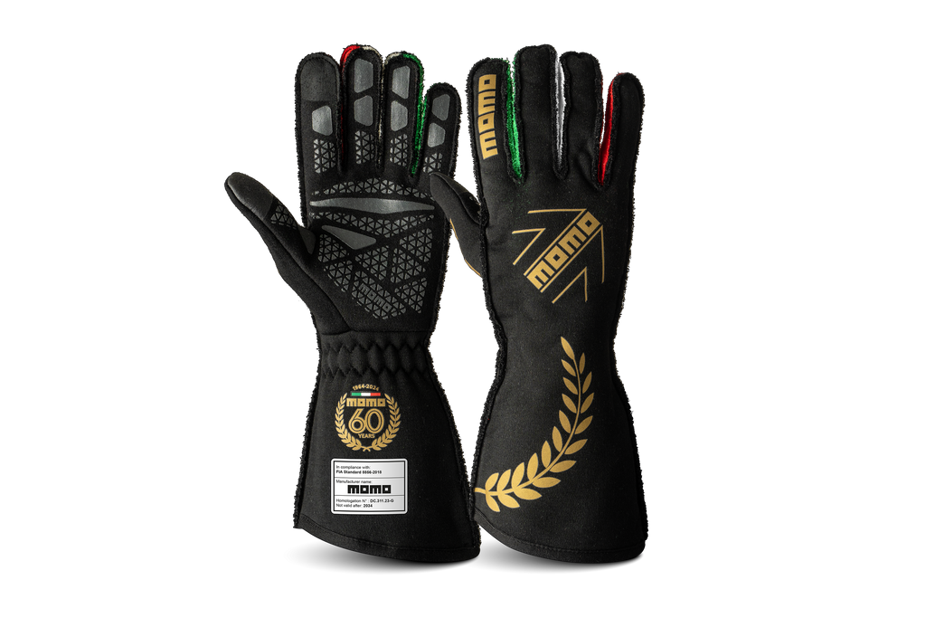 MOMO GUANTES CORSA PRO EDICIÓN ANIVERSARIO NEGRO 09 - MOMO original | APEXCORSE