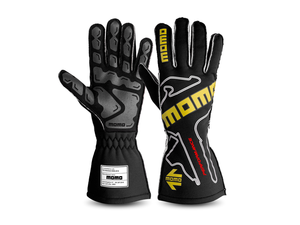 MOMO GUANTES PERFORMANCE NEGRO TALLA 10 - MOMO original | APEXCORSE