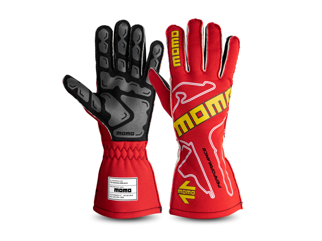 MOMO GUANTES PERFORMANCE ROJO 11 - MOMO original | APEXCORSE