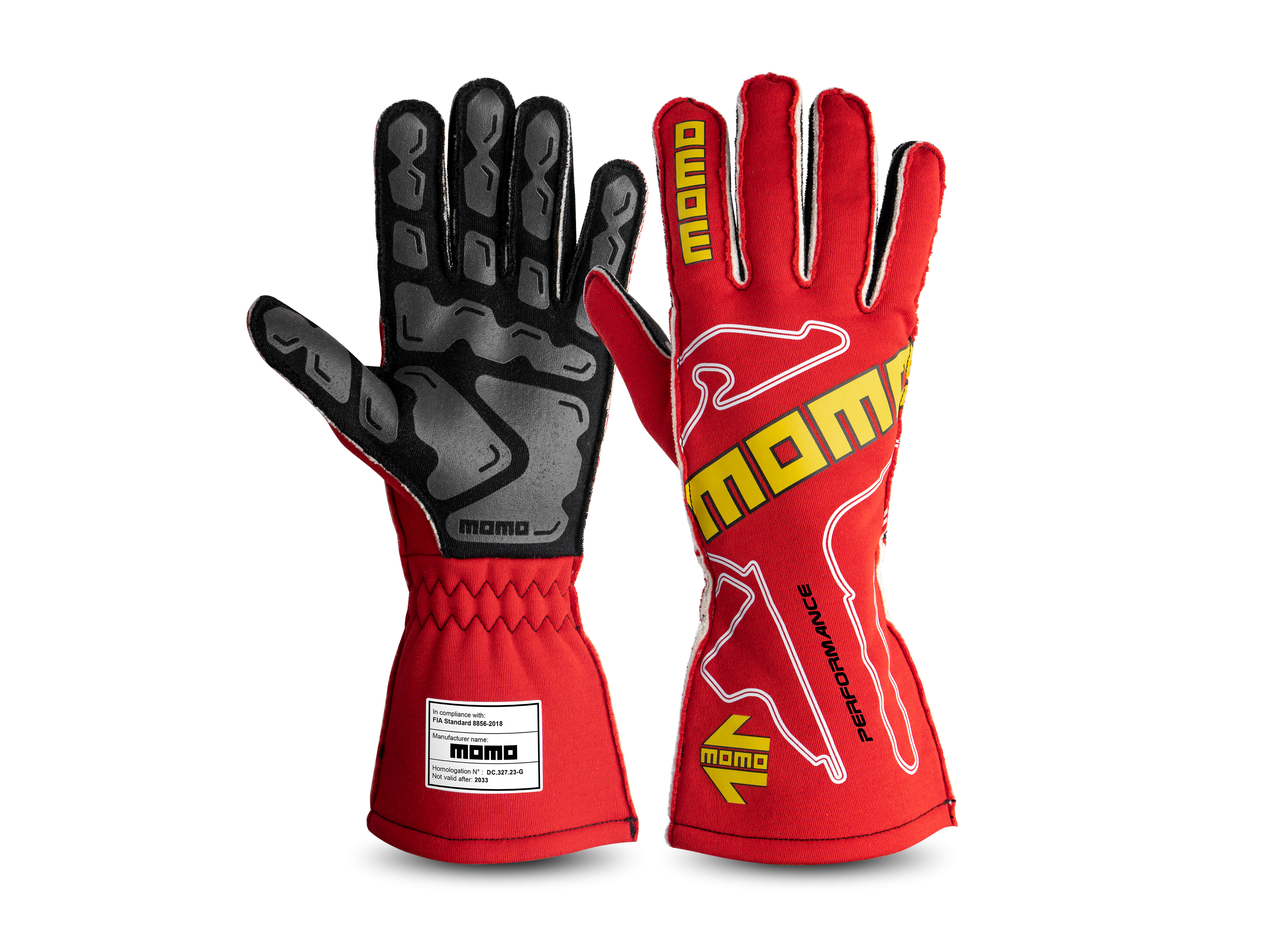 Sparco Guantes Performance Rojo 13 - Sparco original | APEXCORSE