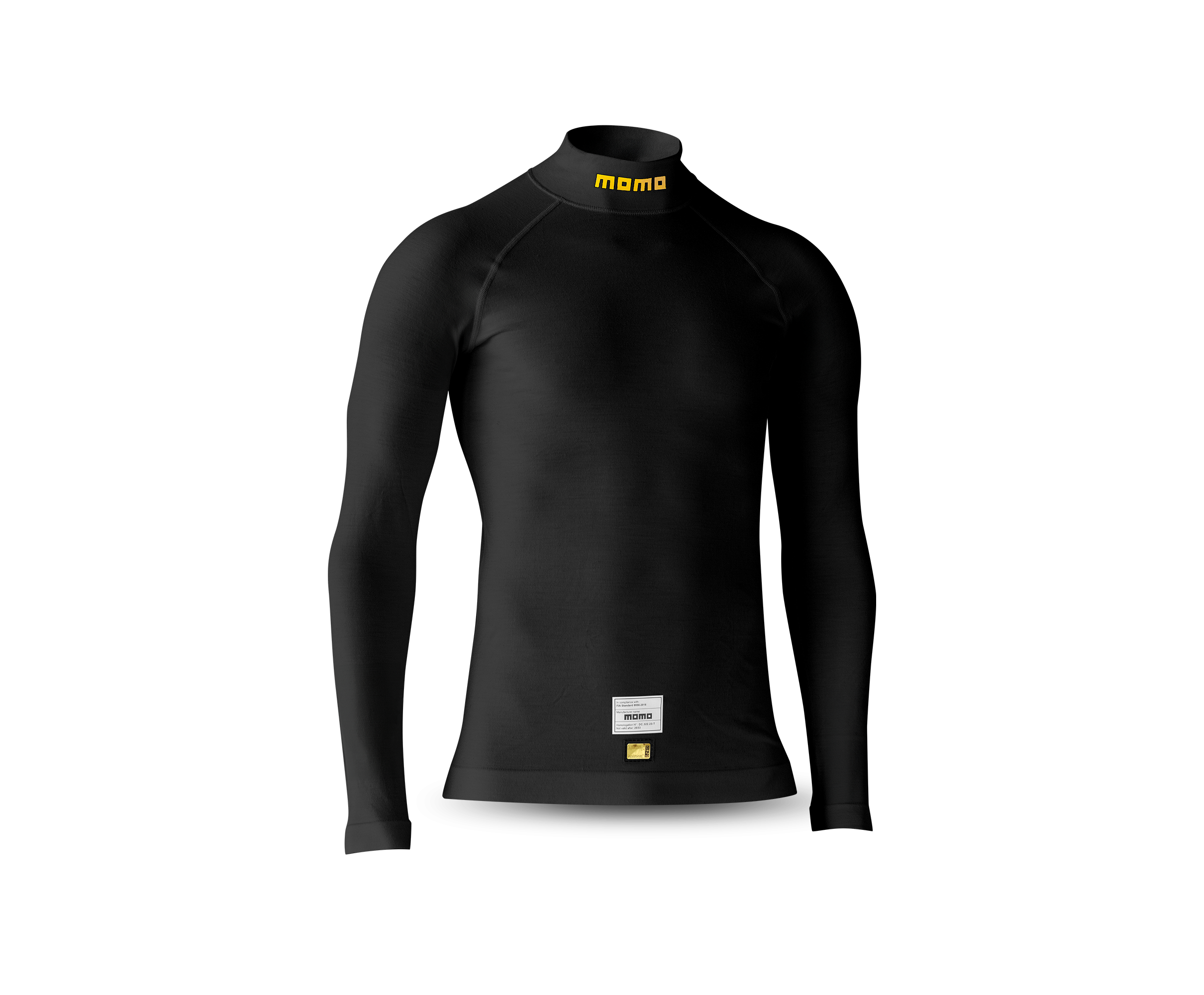 MOMO CAMISETA INTERIOR IGNIFUGA HIGH COL PRO NEGRO M-L - MOMO original | APEXCORSE