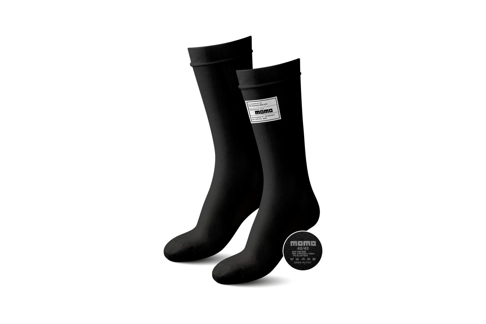 MOMO CALCETINES PRO NEGROS TALLA 40-41 - MOMO original | APEXCORSE