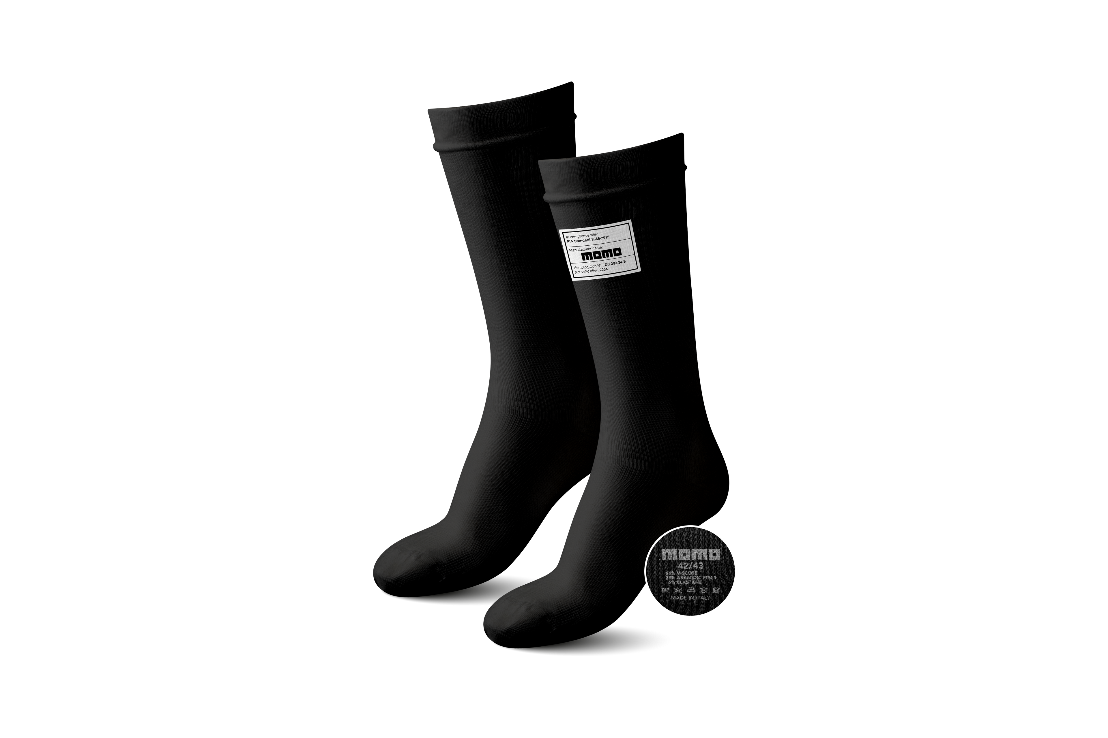 MOMO MEDIAS PRO NEGRO TALLA 44-45 - MOMO original | APEXCORSE