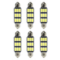 PACK BOMBILLA PLAFONIER 42MM 6 PCS CANBUS WHITE