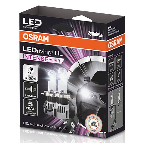 OSRAM LEDRIVING® HL INTENSE 12V 27/23W P43T / PU43T