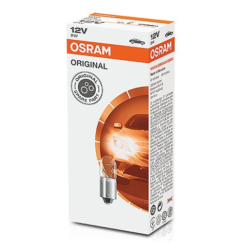OSRAM ORGINAL 3796 BA9S 12V 2W | 10 UDS