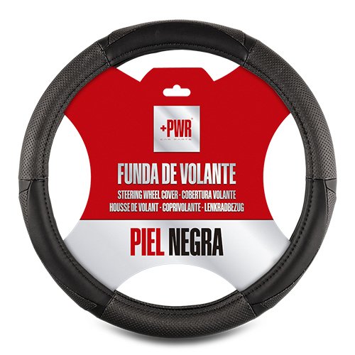 FUNDA VOLANTE PIEL NEGRA CS6 ANTIGUO